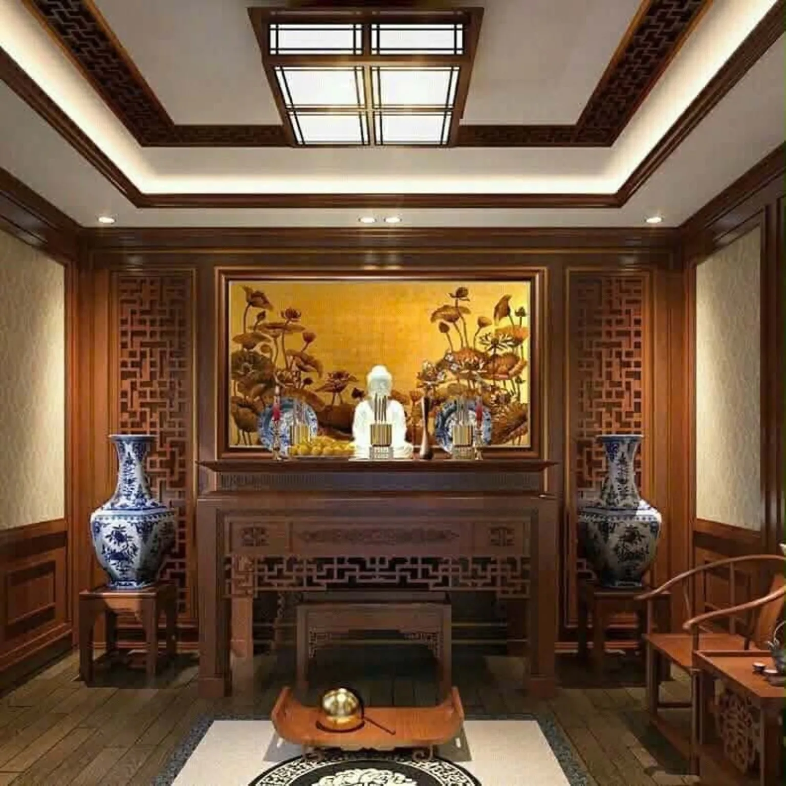 Không gian nội thất gỗ tự nhiên